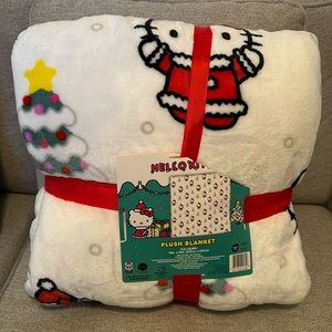 Hello Kitty Christmas Blanket Full / Queen